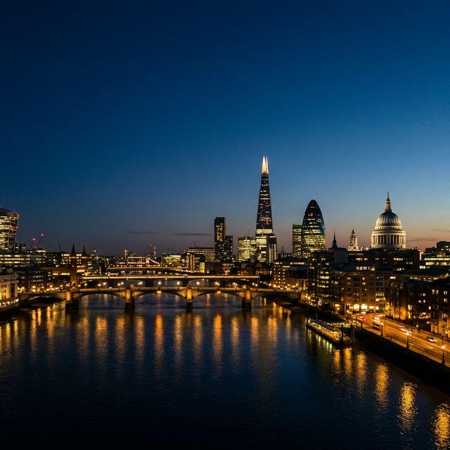 London Skyline at Night
